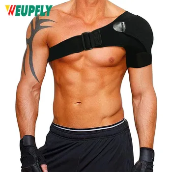 Плечевой ортез из неопрена, поддерживающий плечо при болях в суставах, компрессионный рукав с мешком для льда, для облегчения боли в суставах переменного тока