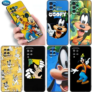 Чехол для телефона Disney Goofy Samsung Galaxy A53 A52S A73 A72 A12 A13 A32 A33 A22 A23 5G A21S A31 A50 A51 A70 A71 Черный Чехол