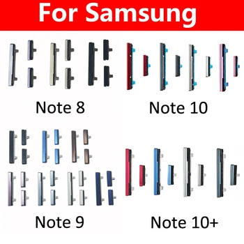 20 Комплектов Для Samsung Galaxy Note 8 9 10 Plus 20 Ультра Оригинальный Телефон Новая Кнопка включения Выключения громкости Внешняя Боковая Клавиша