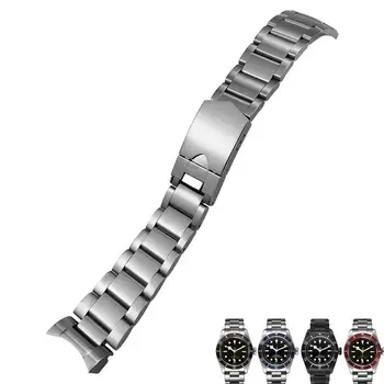 HAODEE For Tudor Heritage Серебряные браслеты Black Bay Pelagos, твердый 22-миллиметровый ремешок для часов из нержавеющей стали 316L, ремешки для часов