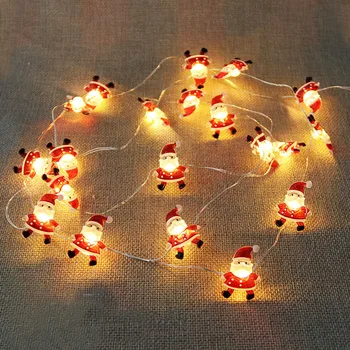 2 м Светодиодная рождественская гирлянда Fairy Lights String Для украшения домашнего праздника и Новогодней вечеринки