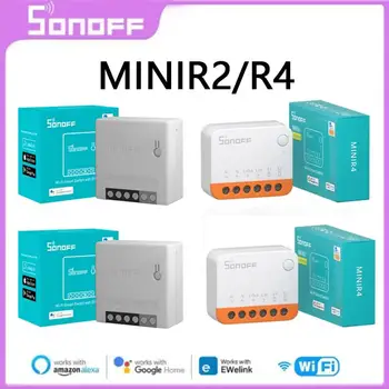 1-5ШТ SONOFF R4 / R2 MINI Wifi Switch Mini Extreme Smart Home Модуль Голосового дистанционного Управления Через приложение Ewelink Alexa Google Home