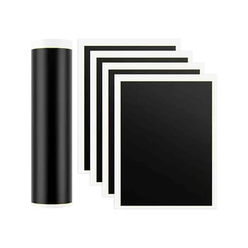 4 ШТ. Черная бумага для лазерной гравировки, 39x27 см бумага для лазерной цветной гравировки по металлу, стеклу, керамике