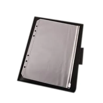 A5 A6 A7 Прозрачная сумка для хранения карточек из ПВХ, чехол-органайзер на молнии для ноутбука