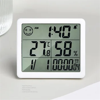 1 шт. Индикатор комфорта воздуха Гигрометр Цифровой Термометр Аксессуары для мониторинга температуры и влажности в помещении, Мини-Бытовая Техника