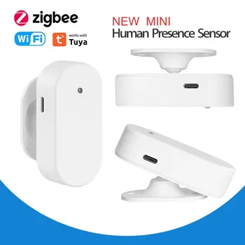 24G Zigbee / WiFi Датчик присутствия человека, умный датчик человеческого тела, детектор движения, датчики движения Работают с Alexa Google Home