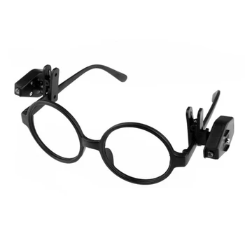 XIAOMIset Регулируемый мини-фонарик, универсальные очки, лампа для чтения, зажим для очков, фонарь для очков, Гибкая лампа для чтения.