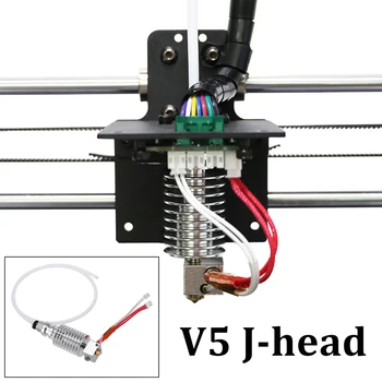 Металл и V5 J-глава горячий конец 0 4 мм 1 75 мм замена для i3 Мега 3D аксессуары для принтеров экструдер