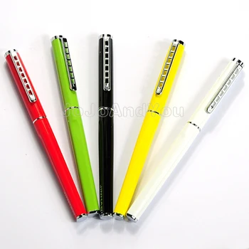 Jinhao 028 6 цветов Шариковая ручка с серебряным роликом JF226