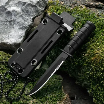 Портативный мини-прямой нож для мужчин, Инструменты для самообороны, Карманные ножи EDC, Новые универсальные ручные инструменты, Охота и рыбалка