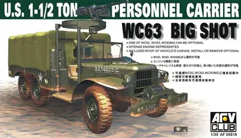 Бронетранспортер AFV Club AF35S18 1/35 Второй мировой войны US WC63 BIG SHOT 1,5 тонны