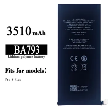 BA793 Новый Аккумулятор емкостью 3510 мАч Для Meizu BA-793 Pro 7 Plus M793 M793H M793M M793Q Высококачественный Аккумулятор В наличии + Инструменты