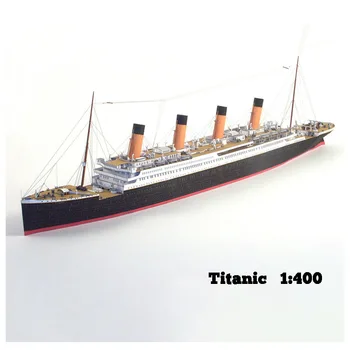 1: 400 Британская круизная модель корабля 