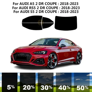 Предварительно обработанная нанокерамика, комплект для УФ-тонировки автомобильных окон, Автомобильная пленка для окон AUDI RS5 2 DR COUPE 2018-2023