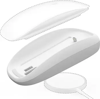 Ручка Magic Mouse 2 с поддержкой беспроводной зарядки, зарядное устройство Magic Mouse 2, Magic Mouse Эргономичная ручка и основание для мыши для Magic Mouse2