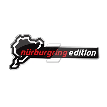 3D наклейка Nurburgring Edition из смолы, наклейка на бак мотоцикла, Наклейки для гонок по мотокроссу, наклейки для автомобилей, наклейки для велосипедов