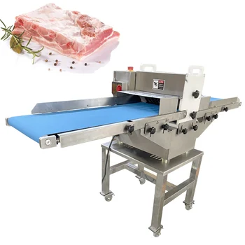Коммерческая машина для нарезки свежего мяса Машина для нарезки свежего мяса кубиками Meet Cutter Machine