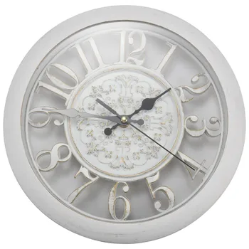 Настенные часы Saat Clock Clock de Pared Wall Saati Старинные Цифровые Настенные Часы Clock de Wall Настенные Часы Horloge wall Кварцевые (белые)
