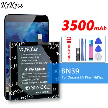 Сменный Аккумулятор 3500 мАч BN39 для Xiaomi Mi Play MiPlay Phone Аккумуляторная Батарея BN 39 BN-39