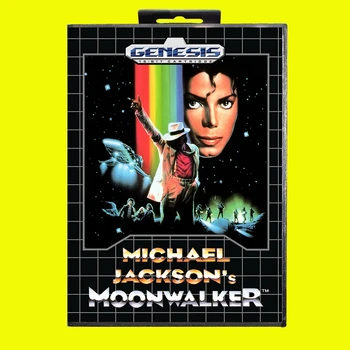 Игровая карта Moonwalker MD 16 Бит США Чехол для Картриджа Игровой Консоли Sega Megadrive Genesis