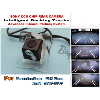 Для Mercedes Benz GLK Class X204 2008 ~ 2015 Smart Tracks Chip Camera/HD CCD Интеллектуальная Динамическая Парковочная Камера Заднего Вида