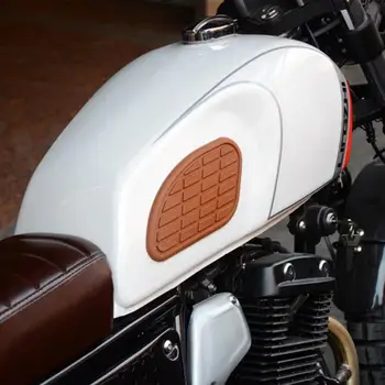 Наклейки на топливный бак мотоцикла, противоударные Практичные толстые накладки на левый или правый топливный бак, защита накладки на топливный бак