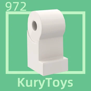 Kury Toys DIY MOC для 972 # 10шт строительных блоков для ноги, левой части тела