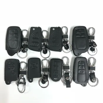 Кожаный чехол для ключей от автомобиля Honda Brio CLARITY HR-V VEZEL Passport Pilot CR-Z NSX Ridgeline