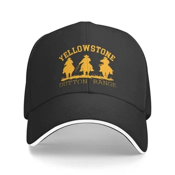 Бейсбольная кепка Yellowstone в стиле панк унисекс для взрослых, регулируемая шляпа для папы Dutton Ranch для мужчин и женщин, защита от солнца