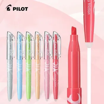 1Шт Japan PILOT SW-FL Frixion, Стираемый хайлайтер пастельного цвета, флуоресцентный маркер, ручка 18 цветов