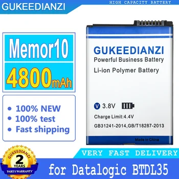 Аккумулятор GUKEEDIANZI Memor10 для Datalogic BTDL35, аккумулятор большой мощности, 4800 мАч