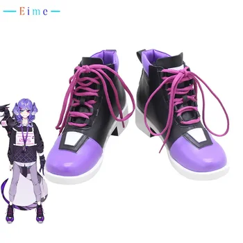 Ботинки для косплея Selen Tatsuki Обувь для косплея Youtuber Vtuber Обувь для косплея на Хэллоуин карнавальный реквизит обувь из искусственной кожи на заказ