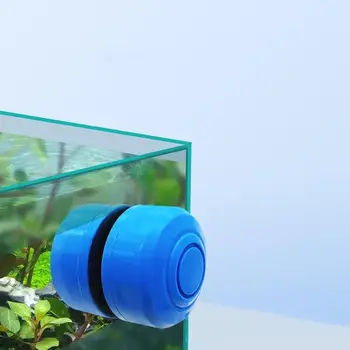 Мини-Магнитный Очиститель для стеклянного аквариума с рыбками, Крошечная Магнитная щетка, Скребки для Водорослей
