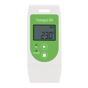USB-регистратор данных температуры Tempu04, Многоразовый регистратор данных температуры с емкостью 32000 точек СКИДКА 30%