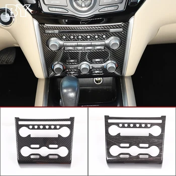 Для Nissan Pathfinder 2013-2018 ABS Центральное управление Кондиционер CD Панель Рамка Крышка Наклейка Аксессуары для интерьера автомобиля