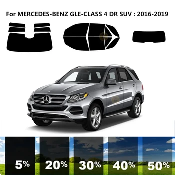 Предварительно Обработанная нанокерамика car UV Window Tint Kit Автомобильная Пленка Для Окон MERCEDES-BENZ GLE-CLASS W166 4 DR SUV 2016-2019