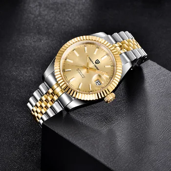 PAGANI DESIGN Мужские Часы лучший бренд класса люкс наручные часы механические автоматические часы мужские деловые простые часы из нержавеющей стали мужские