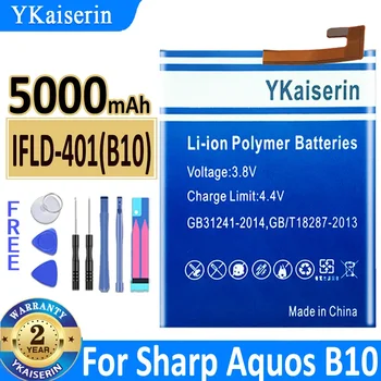 YKaiserin IFLD-401 5600 мАч IFLD-401 Аккумулятор для Sharp Aquos B10 для Infocus M5S MT6737 M5S/M7S Сменный Аккумулятор Bateria