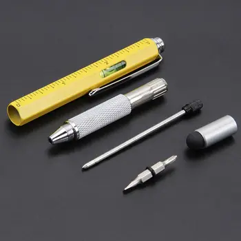 Измерительный прибор для мобильного телефона, сенсорный экран со шкалой, инструмент для пера, Отвертка с плоским лезвием, Емкостная ручка, крестообразная отвертка, шариковая ручка