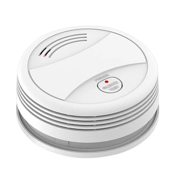 Интеллектуальный Wi-Fi Стробоскопический детектор дыма Tuya, Беспроводной датчик пожара, приложение Tuya для управления офисом, домом, защитой от дыма и пожара.