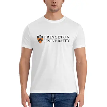 Модная футболка Принстонского университета, хлопковая мужская футболка с принтом, мужские топы, забавная футболка с коротким рукавом