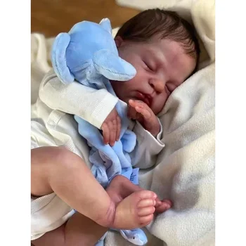 48 см Reborn Baby Remi-Ashton Boy, куклы в натуральную величину, реалистичная силиконовая кукла для новорожденных, подарки для детей