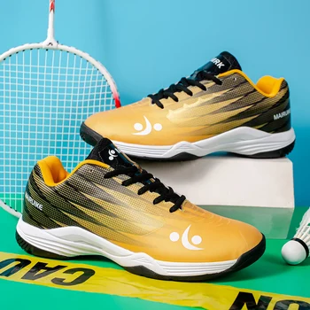 Мужская обувь для бадминтона элитного бренда, женская обувь для тенниса, противоскользящие кроссовки для фитнеса, волейбола, настольного тенниса