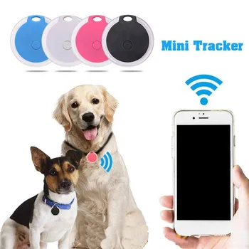 Беспроводной умный трекер для домашних животных, собак, кошек, GPS-навигатор, Bluetooth-совместимый локатор, сигнализация, мини-поиск ключей, автоматический трекер