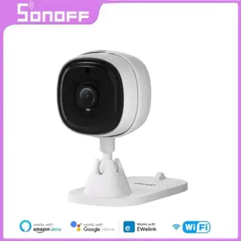 SONOFF 1080P HD Wi-Fi IOT Камера CAM Slim Smart Home Security Обнаружение Движения Сигнализация Связь Со Сценой Через eWeLink Alexa Google Home