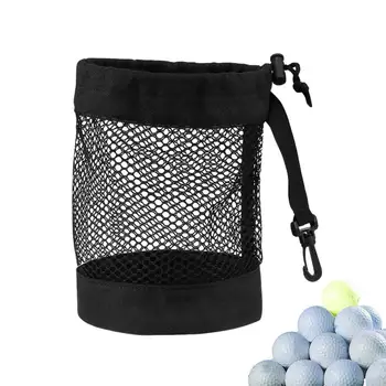 Сумка-футляр для мяча для гольфа, держатель мяча для гольфа, Нейлоновые Тройники для гольфа, сумка-органайзер, сумка с сумкой для хранения, портативная сумка для гольфа большой емкости