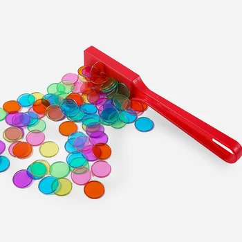 Детская математика Магнитный стержень Учебные пособия Магнитная Палочка Круглые Фишки Счетная Игрушка Цветная Сортировочная Игрушка Развивающая игрушка