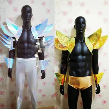 Поясная одежда Future Warrior на День Святого Валентина Muscle Man Тематический костюм серии Golden Symphony Armor Technology