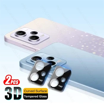 2ШТ 3D Изогнутый Защитный Чехол Для камеры Redmi Note 12 Pro Plus Pro + 5G Задняя Крышка Объектива Из Закаленного Стекла Fundas На Redmy Note12 5G