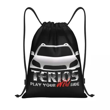Изготовленная на заказ сумка Terios на шнурке для тренировок, рюкзаки для йоги, Женская Мужская спортивная сумка для спортзала